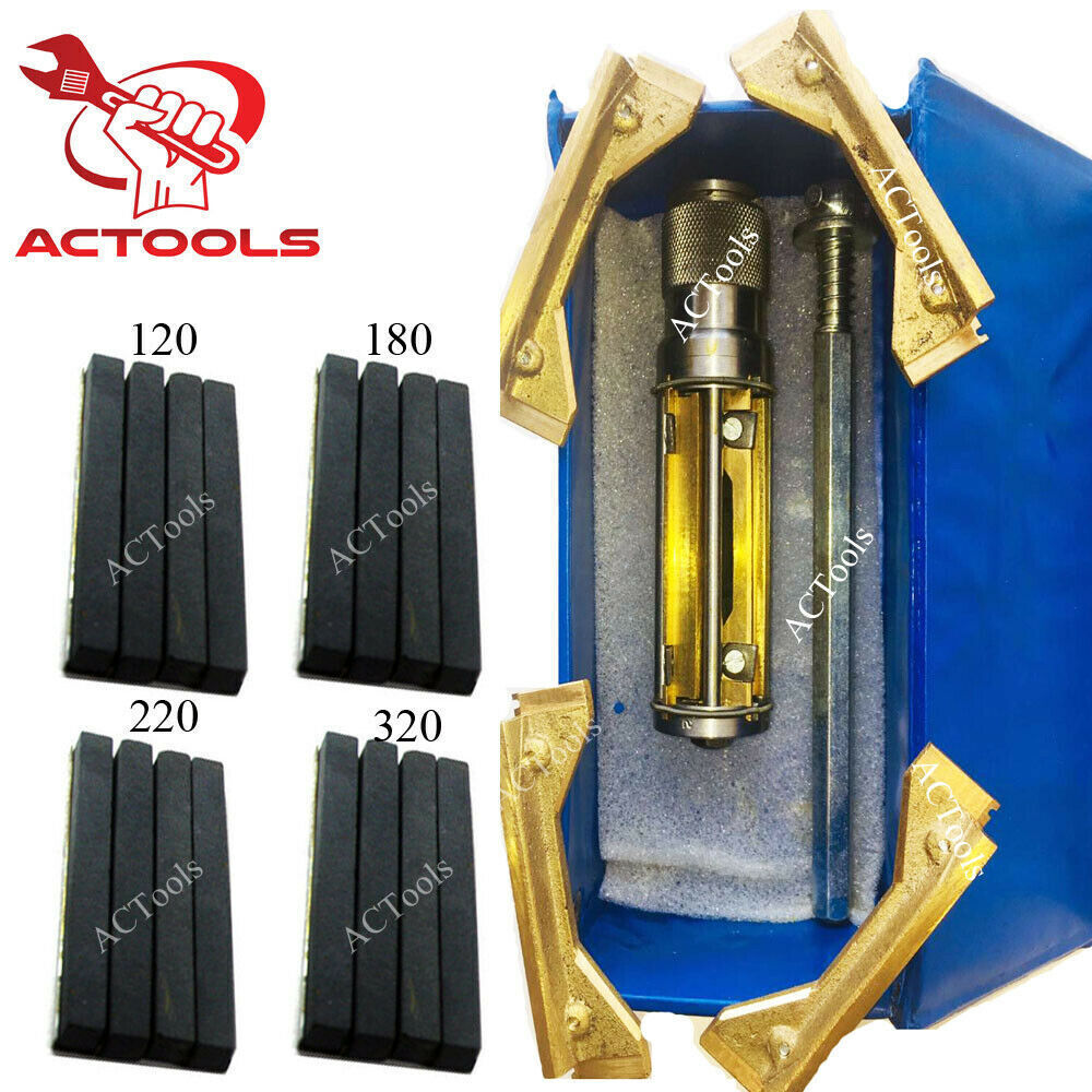 New Cylinder Engine Hone Kit 34mm To 60mm Honing Machine + 4 Set Honing Stones