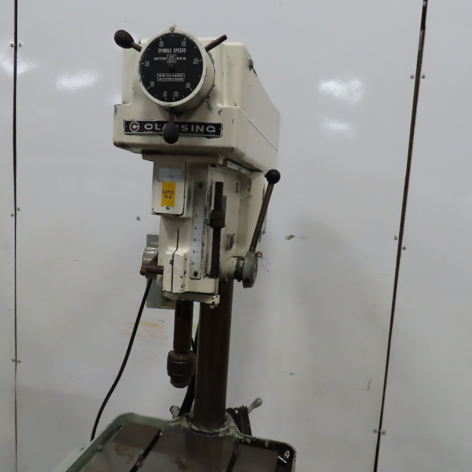 Clausing 2276 20″ Floor Model Drill Press 208/230 3Ph W/ Reverse 150-2000RPM