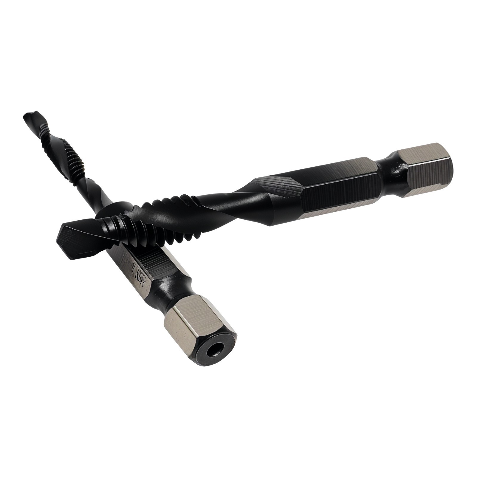 Black Drill Tap Set, 6-Piece Drill Tap Set, American Standard Drill Tap Set