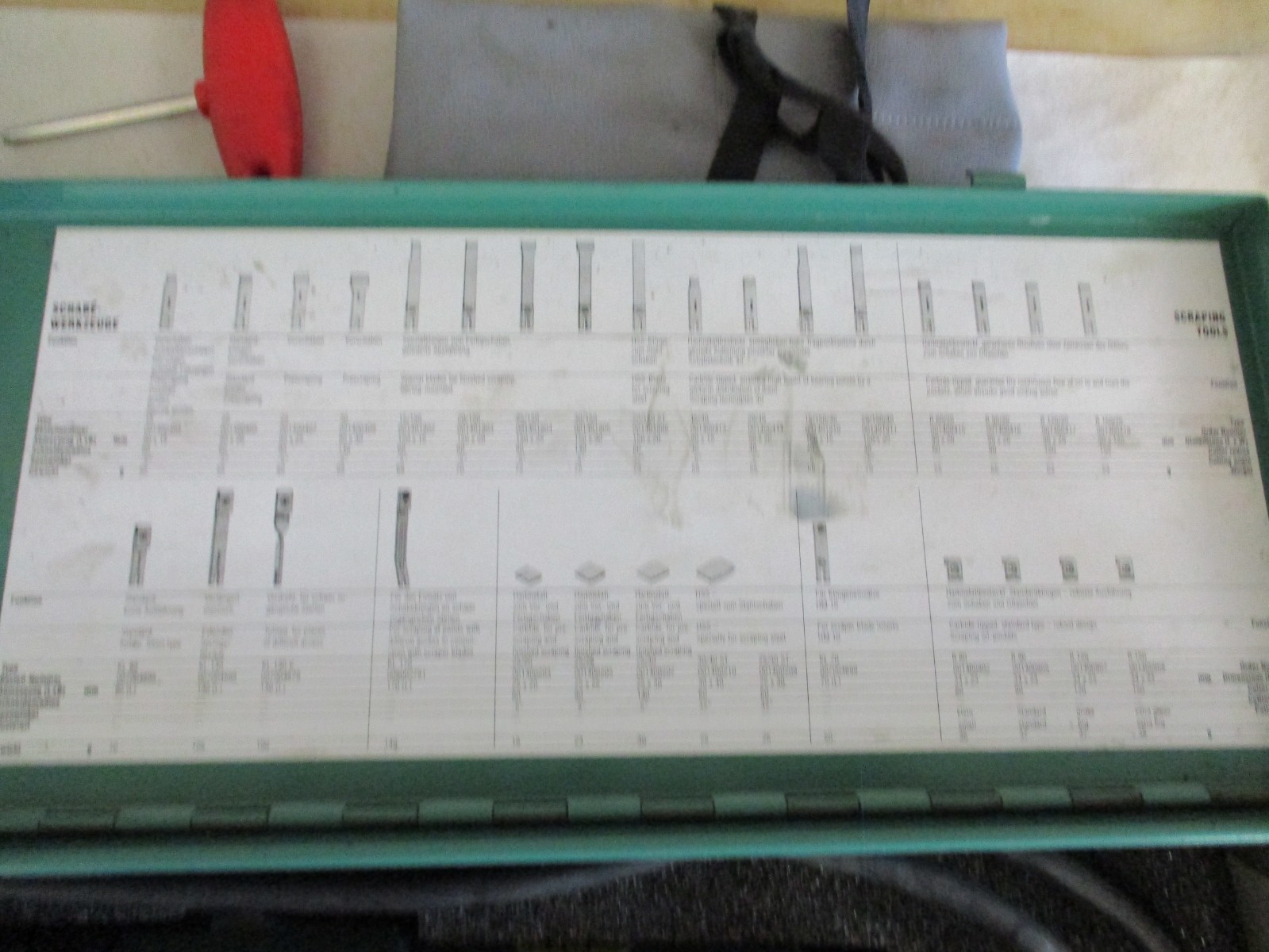 BIAX Scraper HM 10 Electric half Moon Case, basic tool pack, all Paperwork NICE!