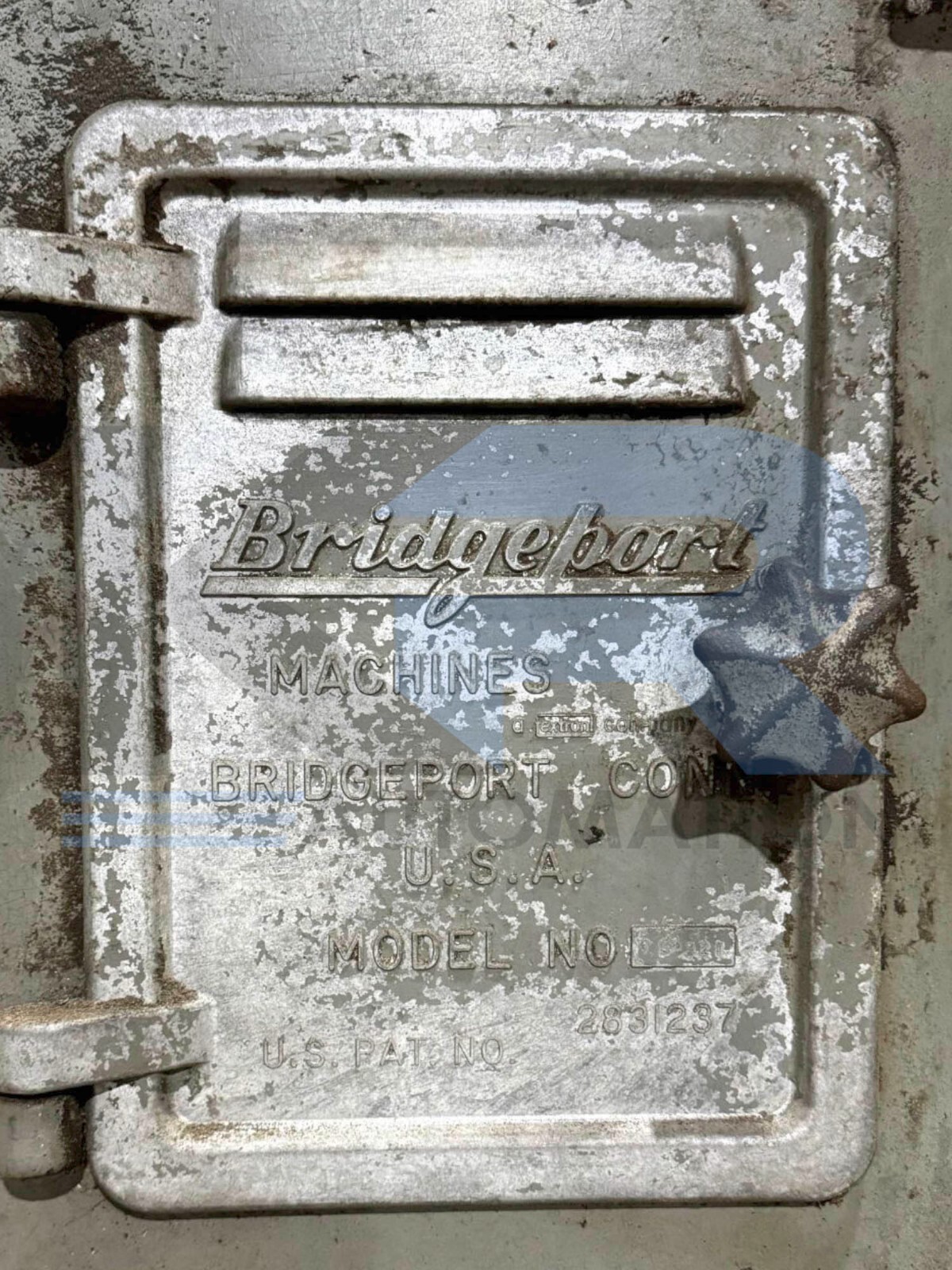 Bridgeport 155721 Vertical Milling Machine 1HP 3Ph 200-460V 1.9-4.0A 56-12 Frame