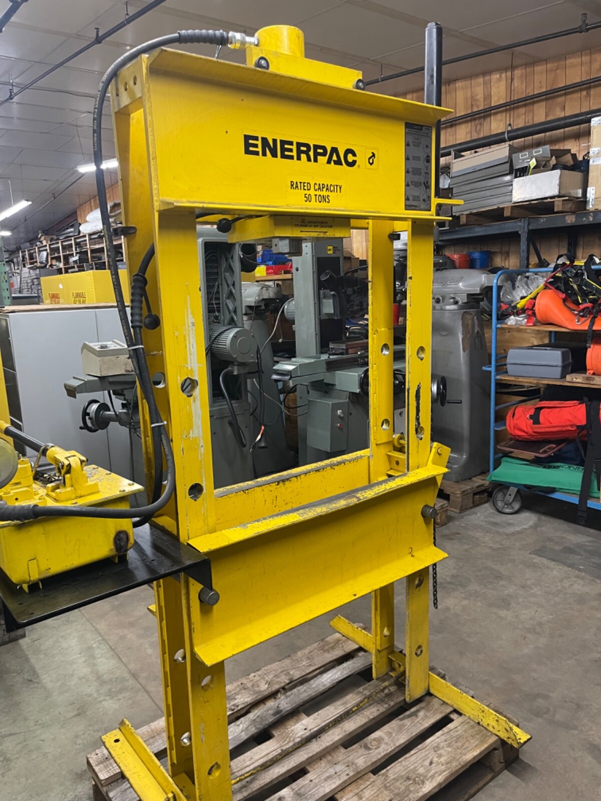 Enerpac 50 Ton, H-Frame Hydraulic Press