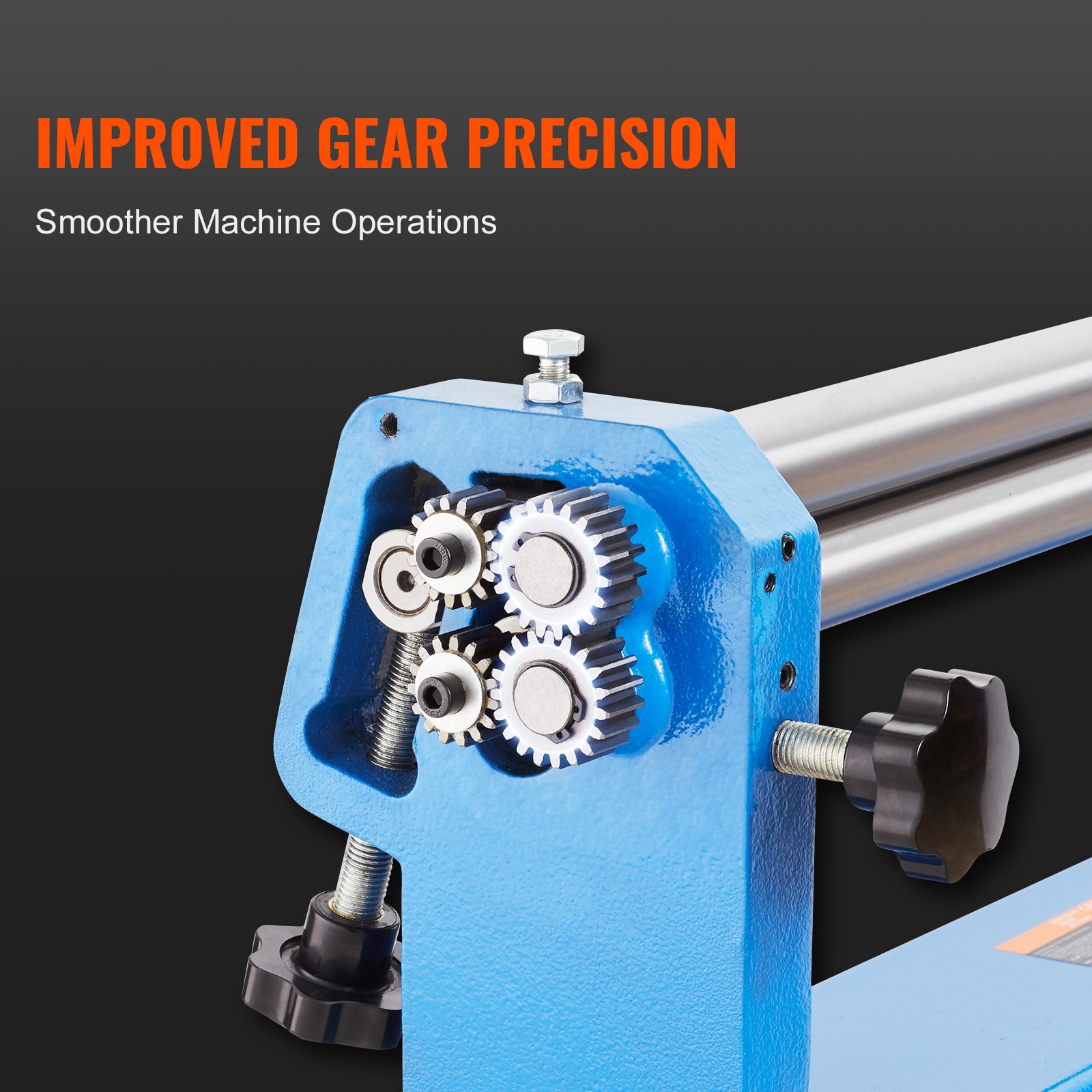 VEVOR Slip Roll Machine Sheet Metal Slip Roller 24” x 16 Gauge φ1.49 in Roller