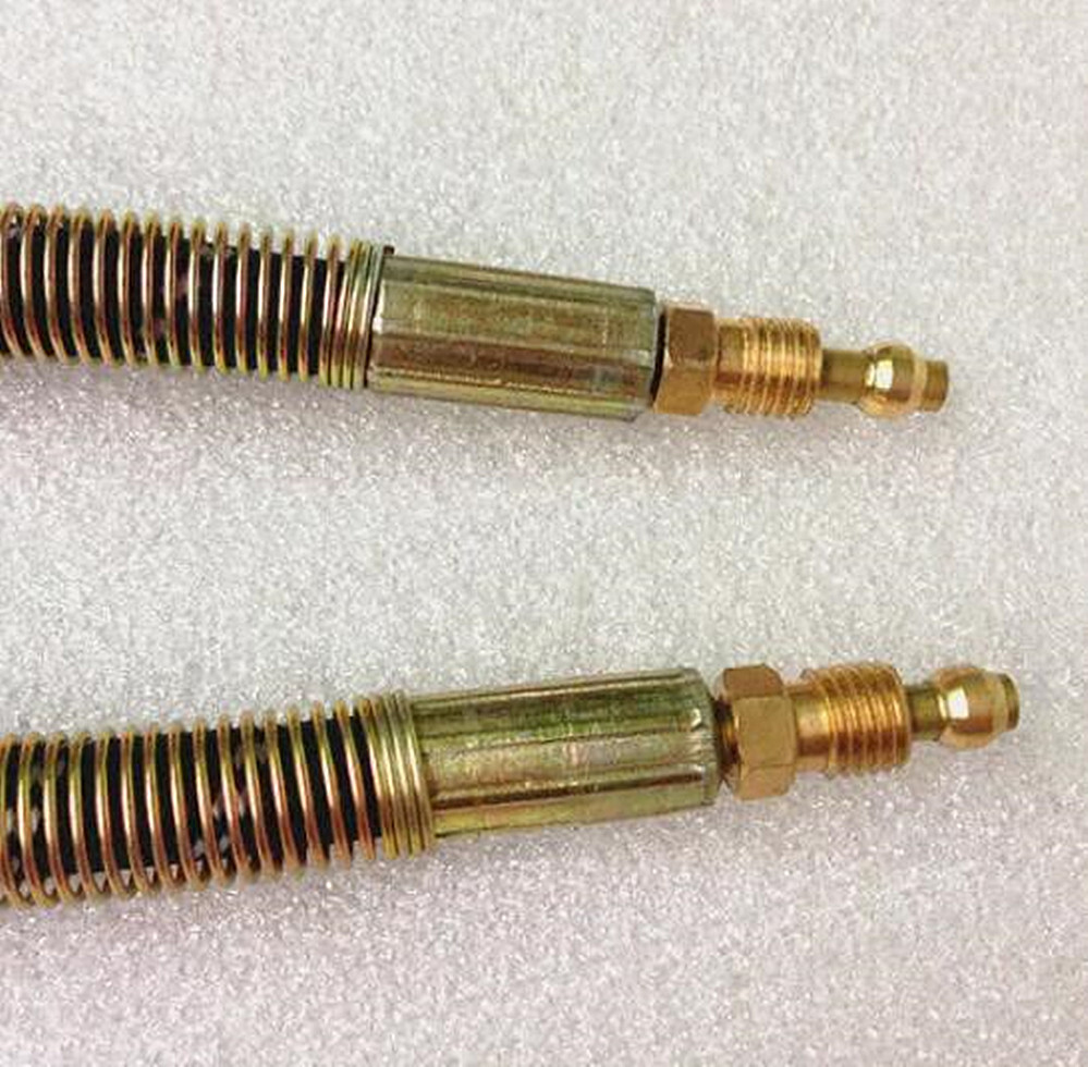 Bridgeport Milling Machine Oil Tube Line Metal Spring Cloth Sheath Hose 650*4mm
