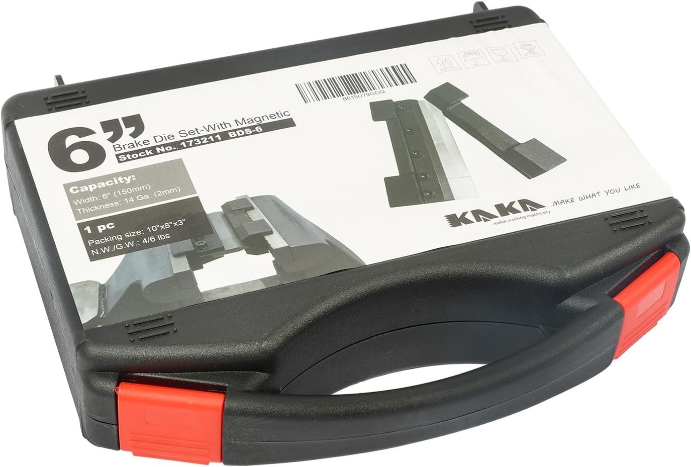 Durable Metal Brake Bender with 3 Finger Set for Efficient Sheet Metal Bending