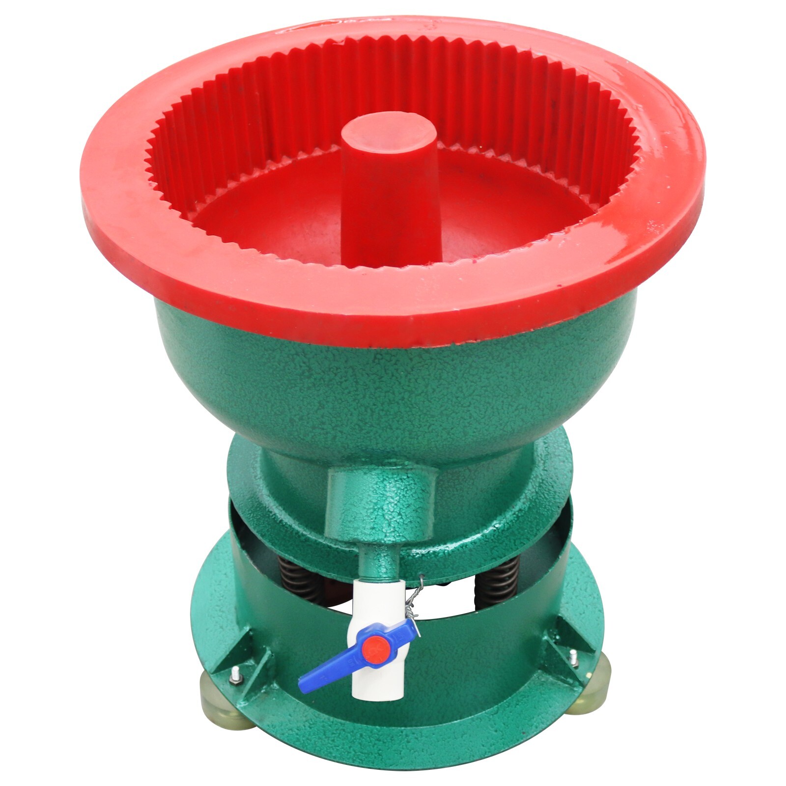 220V Vibration Deburring Polishing Machine Rust Remover Grinder 40L Innerφ15.7”