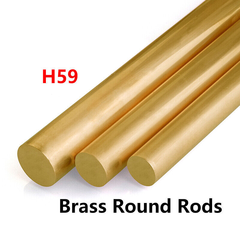 Brass Rod Round Bar Brass Length 150-300mm Dia 3mm-50mm