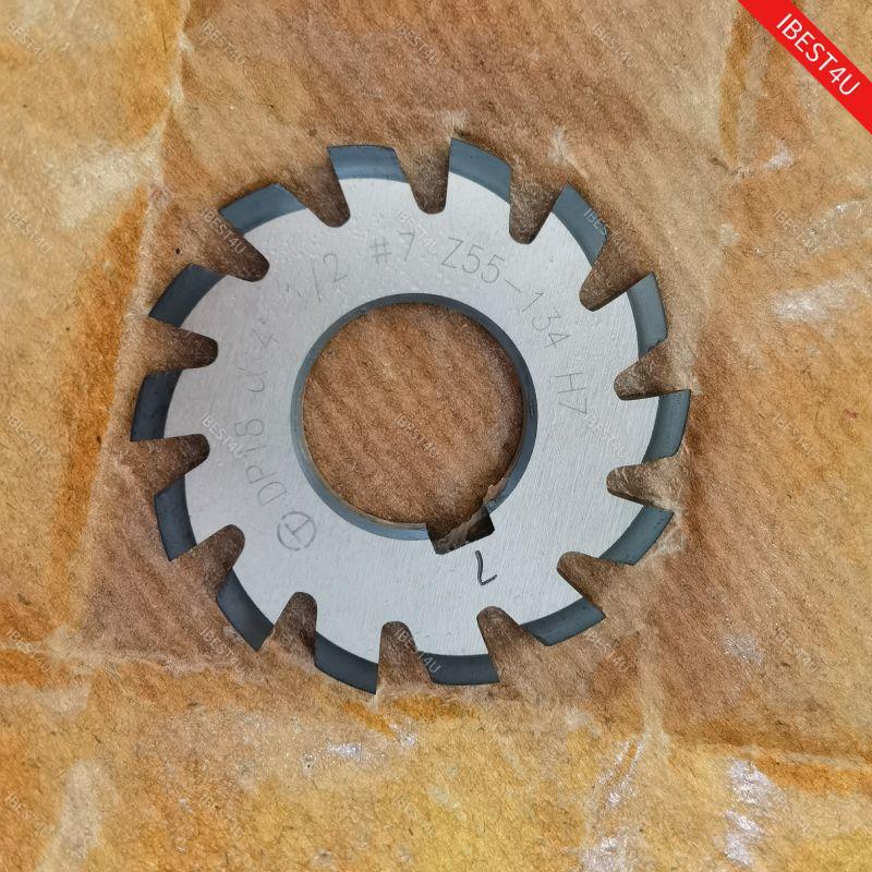 8 Pcs/Set Involute Gear Cutters PA14-1/2 HSS DP8 DP10 DP16 DP20 DP22 DP24 14.5°