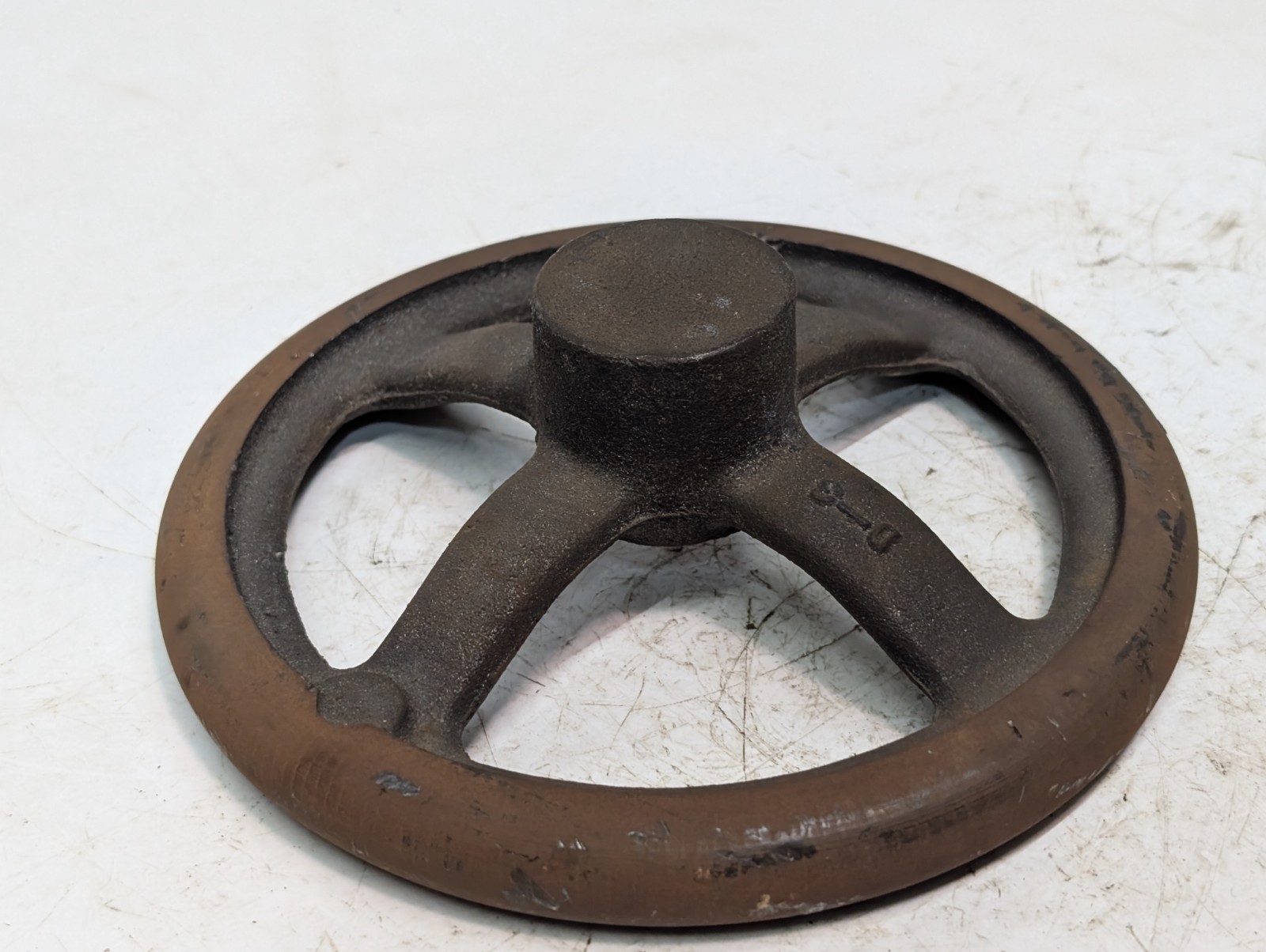 D-3 Heavy-duty 4-spoke cast-iron industrial machine assembly hand wheel control