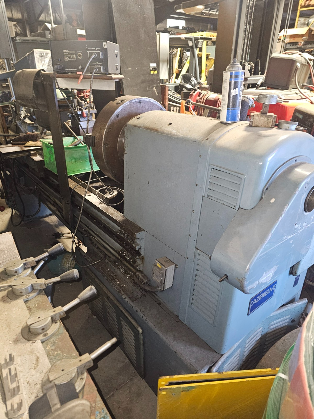 Cazanueve 28″ Swing x 60″ B.C. Geared Head Engine Lathe HB725 Inch/Metric Thread