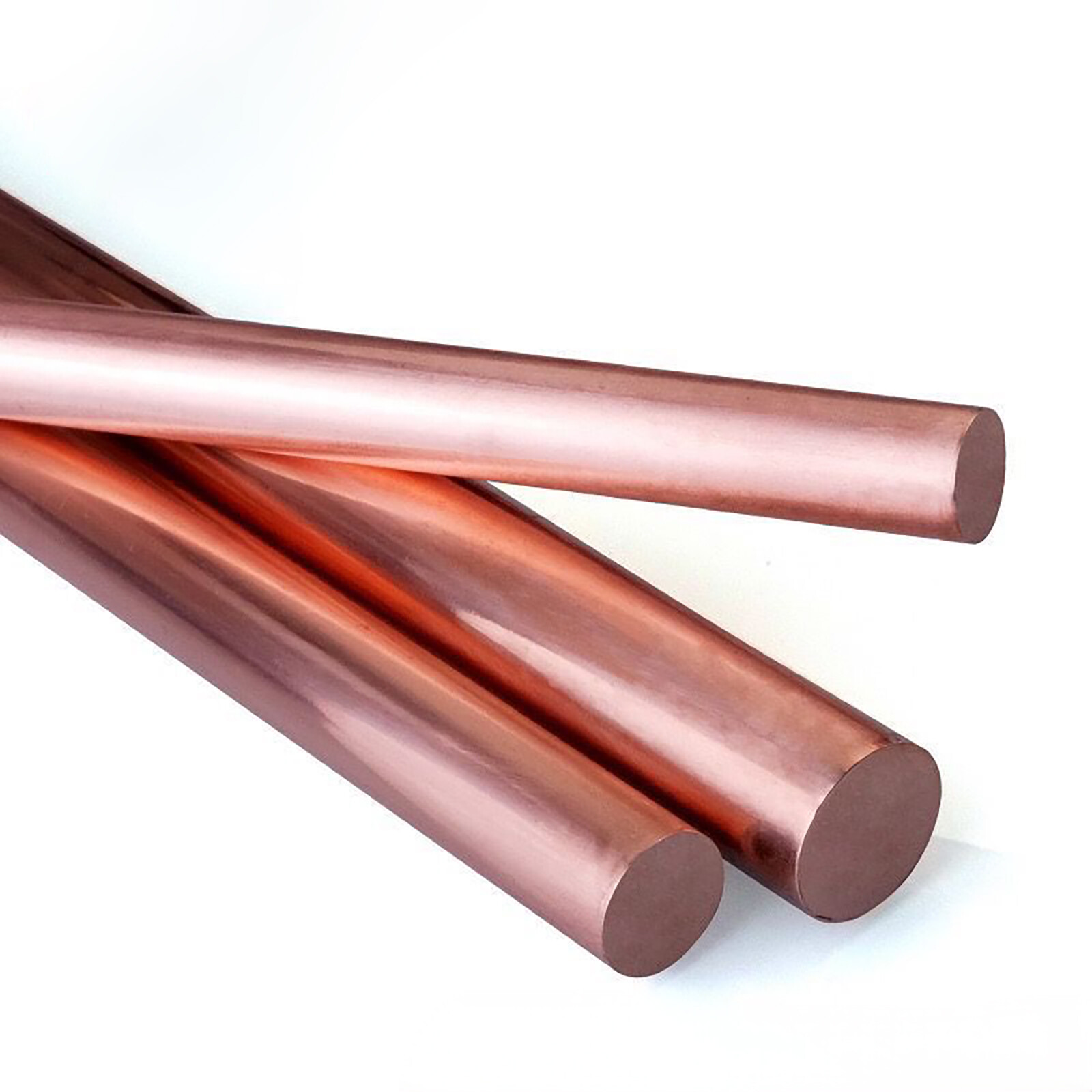 Copper Round Bar Rod 10mm 12mm 13mm 14mm 15mm 16mm 18mm 20mm 22mm 25mm to 65mm