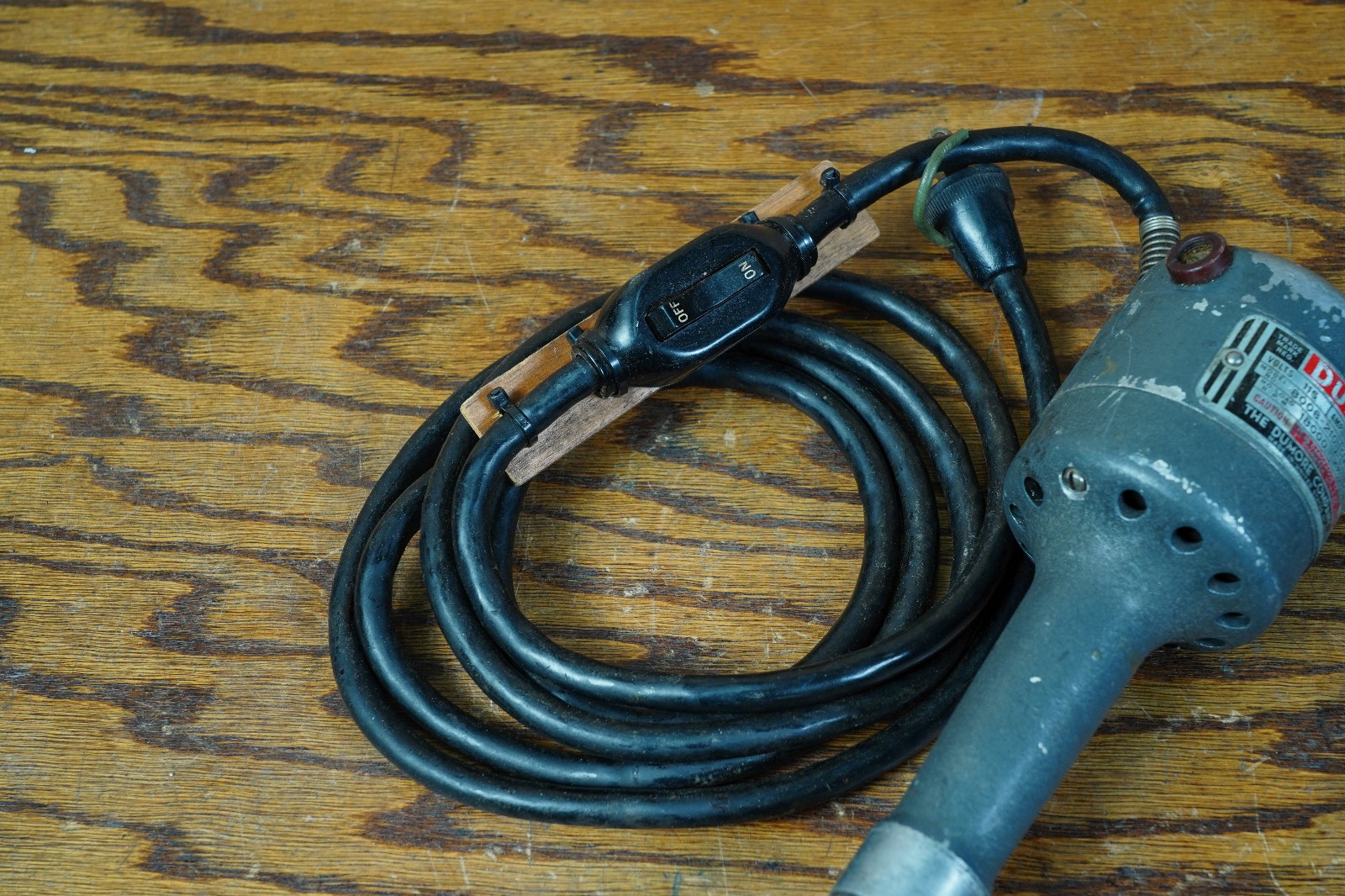 Dumore Hand Held Rotary Grinder 18,000 RPM Model 8008-210