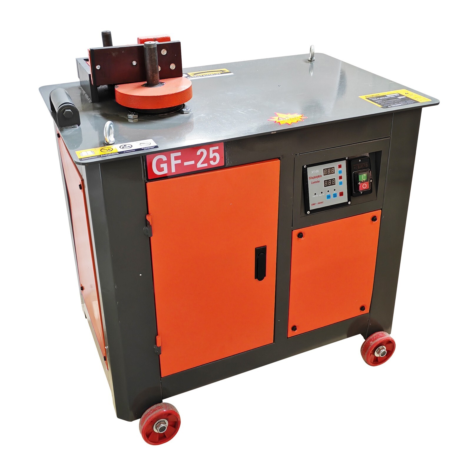 220V Auto CNC Reinforcement Hoop Bending Machine 18-22mm Steel Bar Rebar Bender