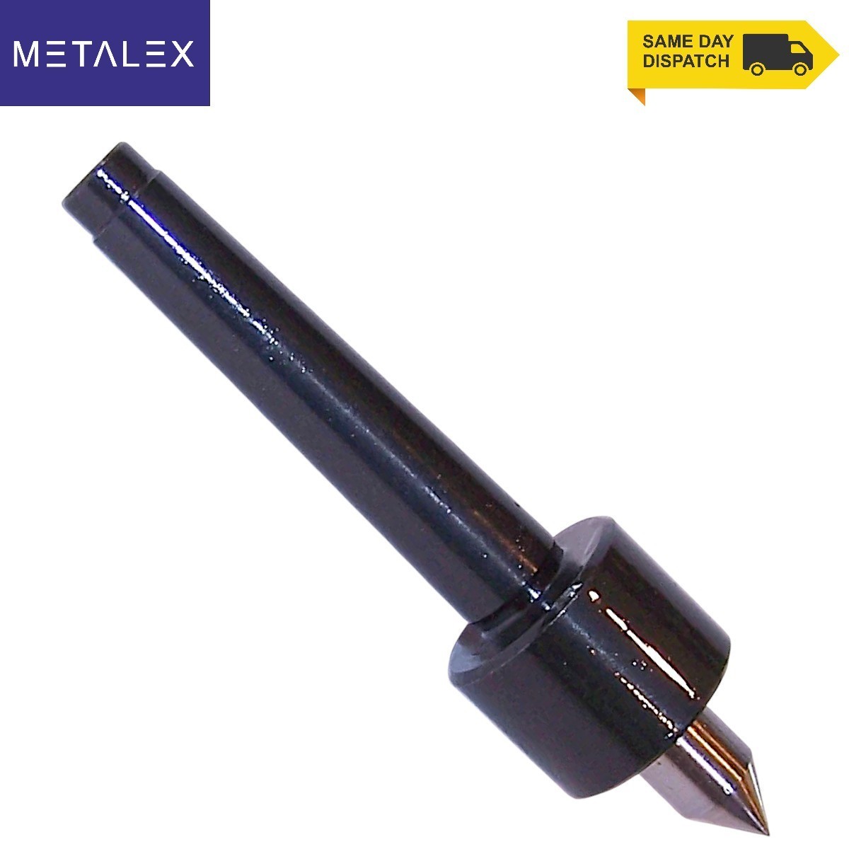 MT1 Live Center Morse Taper 1MT Double Bearing Mini Lathe 23mm Dia USA STOCKIST