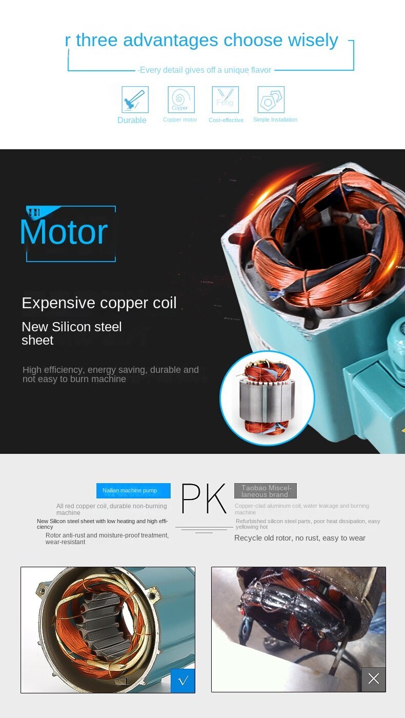 220v 50hz single phase Cooling emulsion Pump