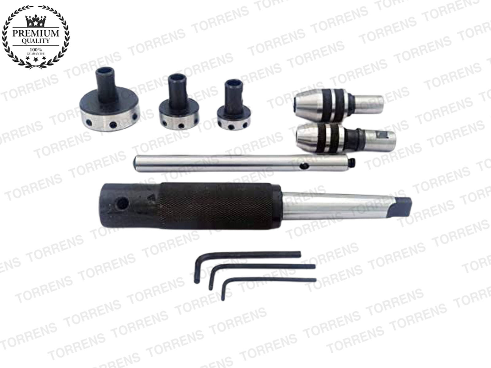 3MT Lathe Tailstock Tap And Die Holder Set Sliding Floating Type MT3 Shank INCH