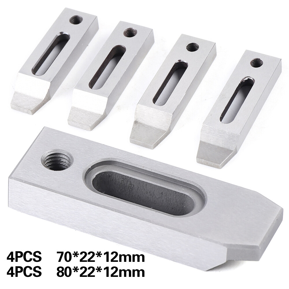 4pcs Wire EDM Stainless Jig Holder For Clamping Leveling CNC Set M8 x 1.25 Screw