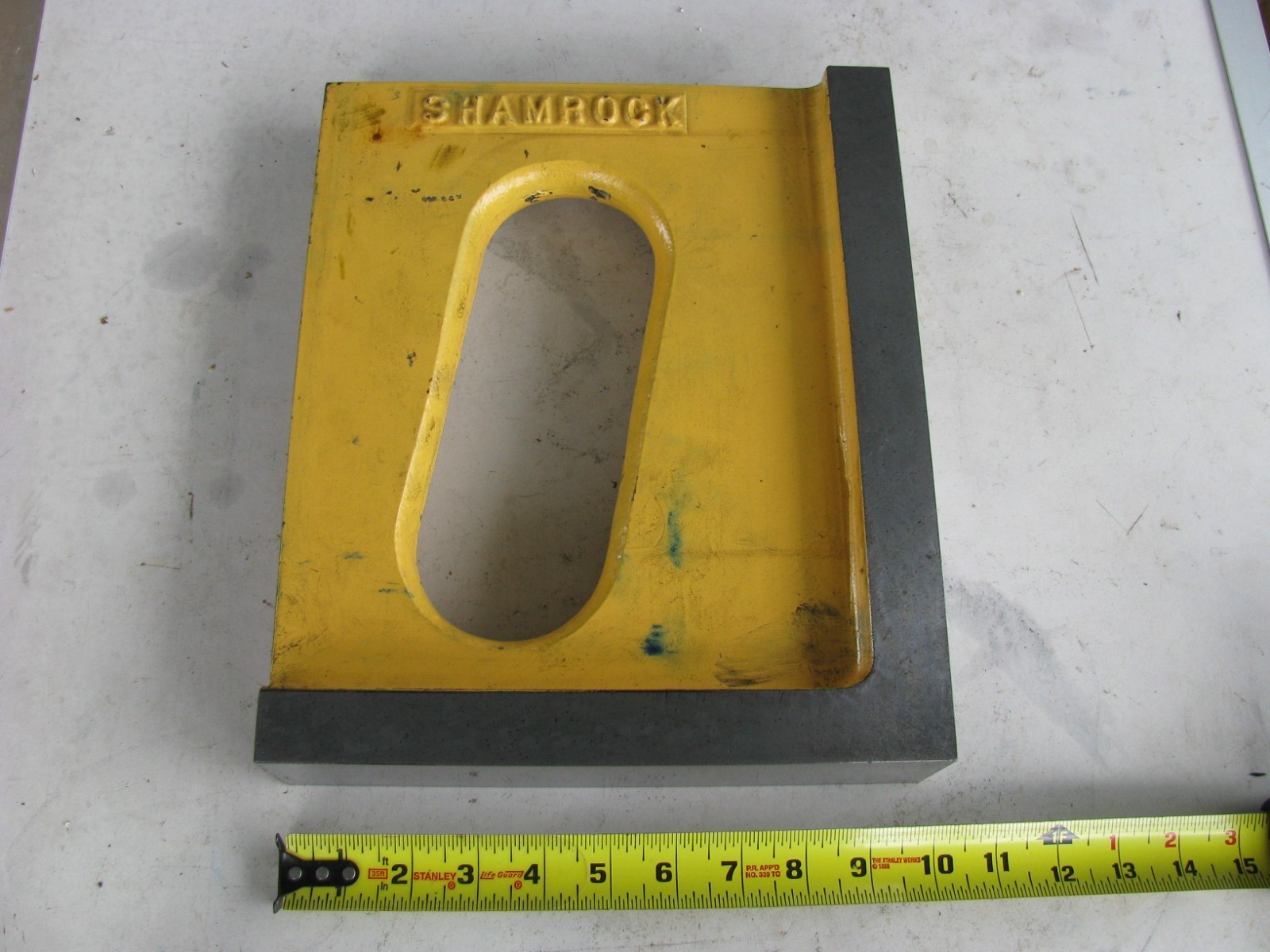 Precision cast iron square