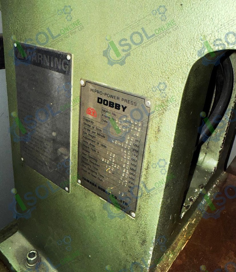 Yamada Dobby Hipro Power Press 30005 5 Ton 50kN 0.4kW Yamada Made in Japan