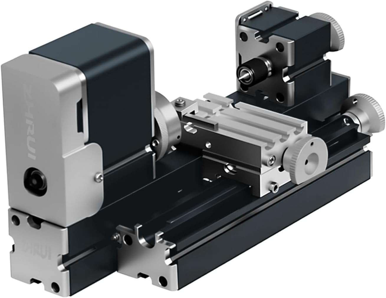 High Power 60W Powerful Mini Metal DIY 4-Axis Rotating Lathe Lathes Machine Tool