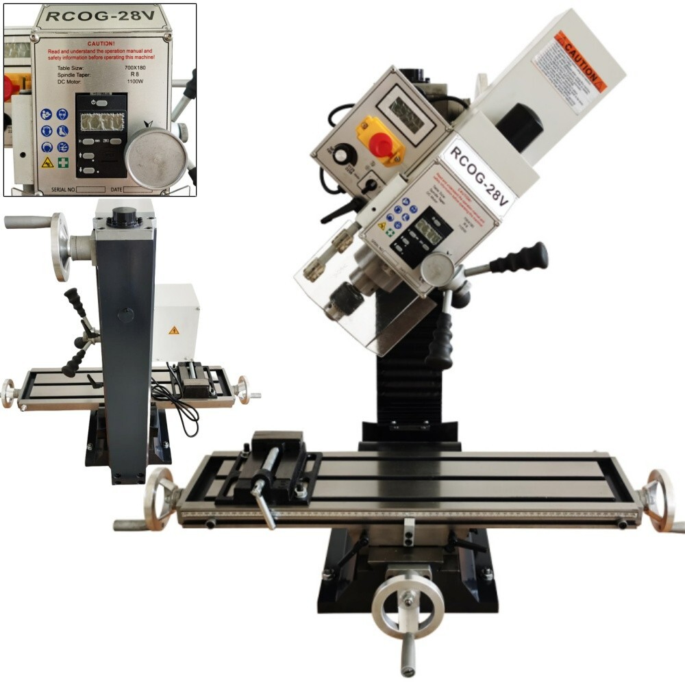 1300W Electric Drilling and Milling Machine High Precision Industrial Brushless