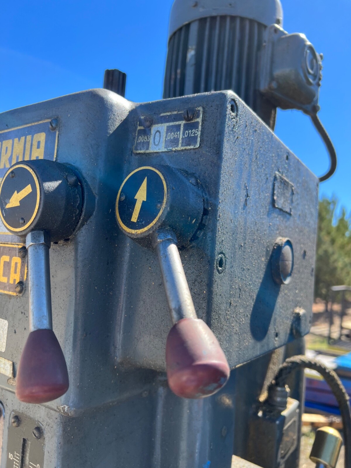 Ibarmia Geared Head Drill Press (aka Clausing) Mod. 50-CA