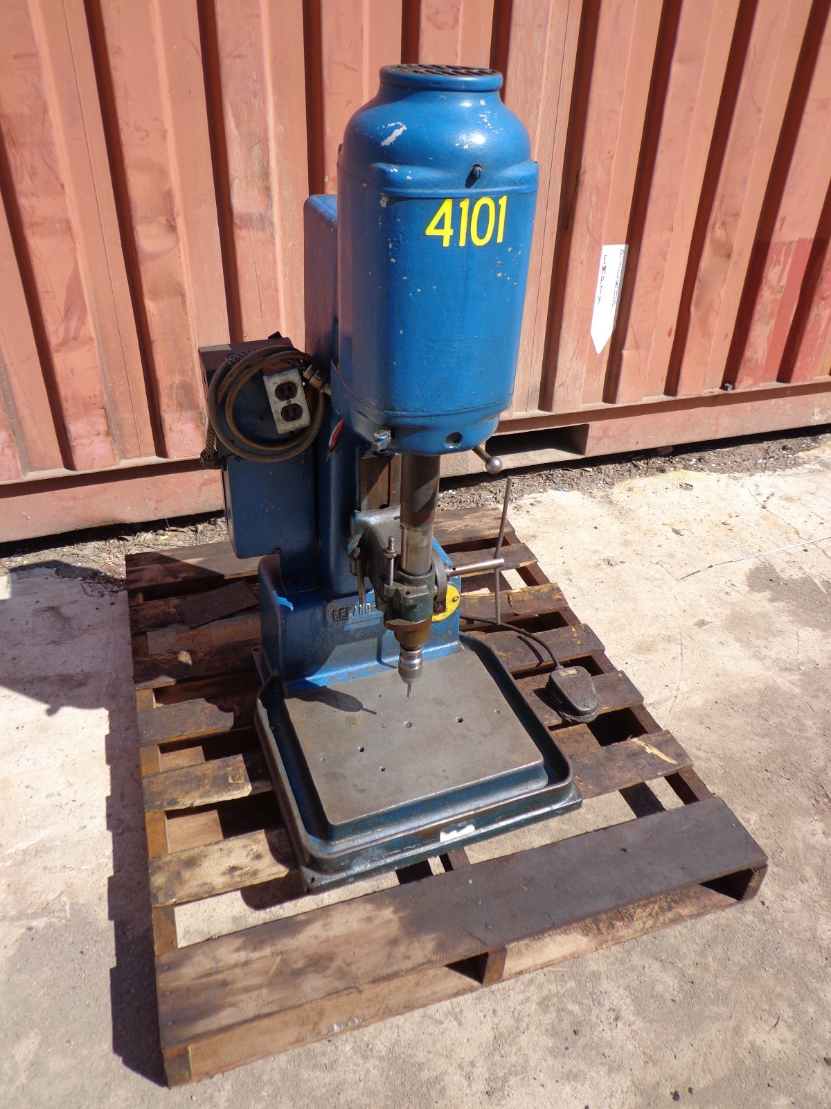 Leland Gifford 15″ Drill Press GE General Electric motor 5K3440A17 220/3/60