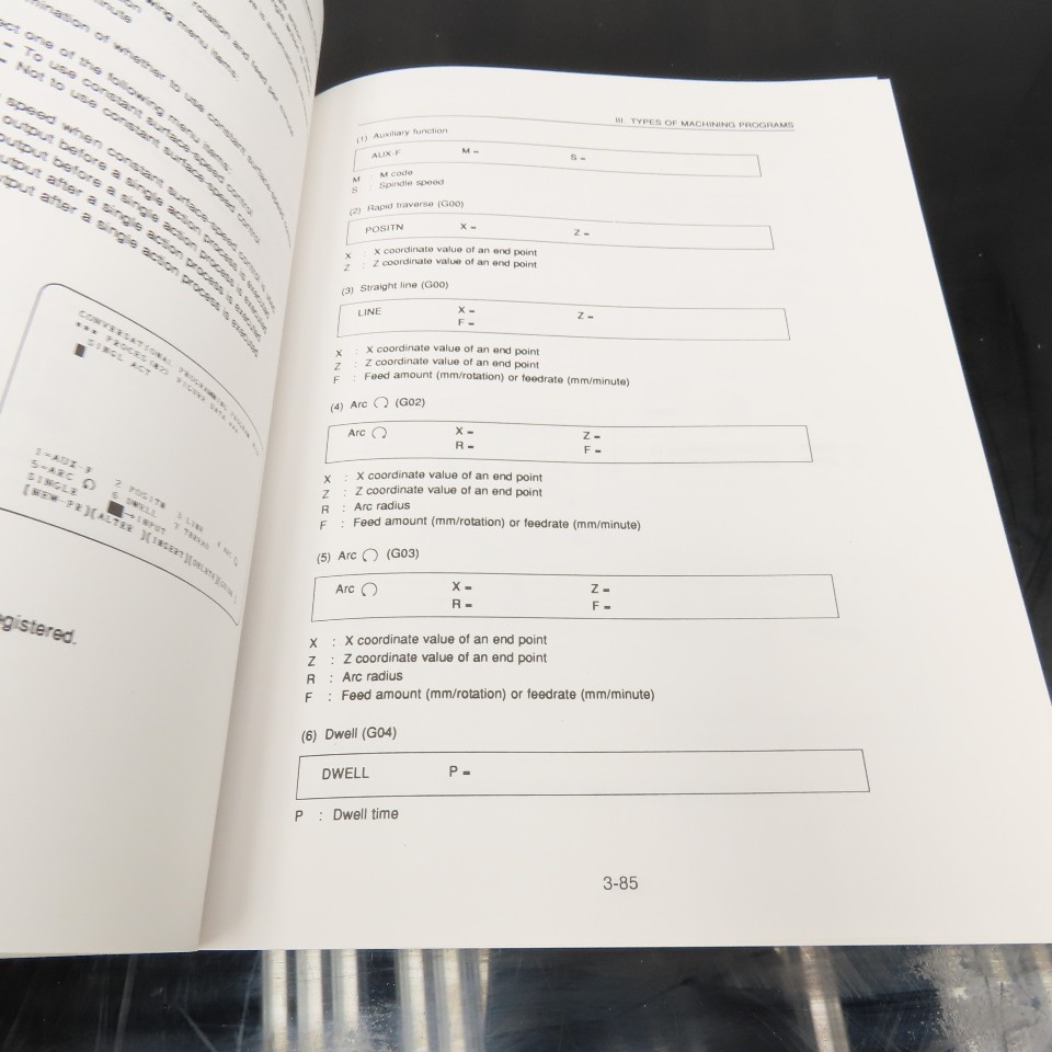 GE Fanuc Series 16-TA, 18-TA Conversational Automatic Programming Guide