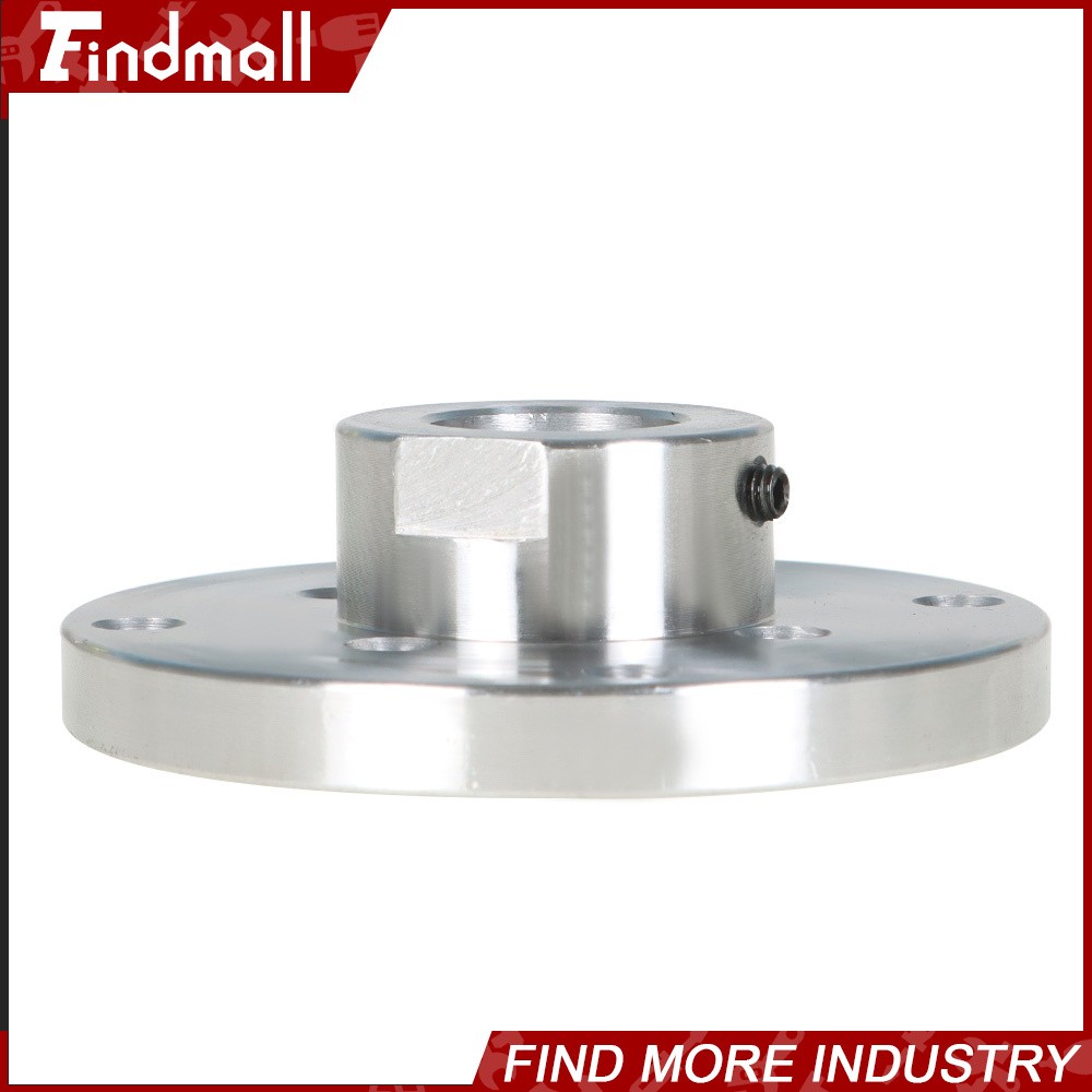 Findmall 4″ Steel Wood Lathe Face Plate 1″ x 8tpi Threaded with Set Screws