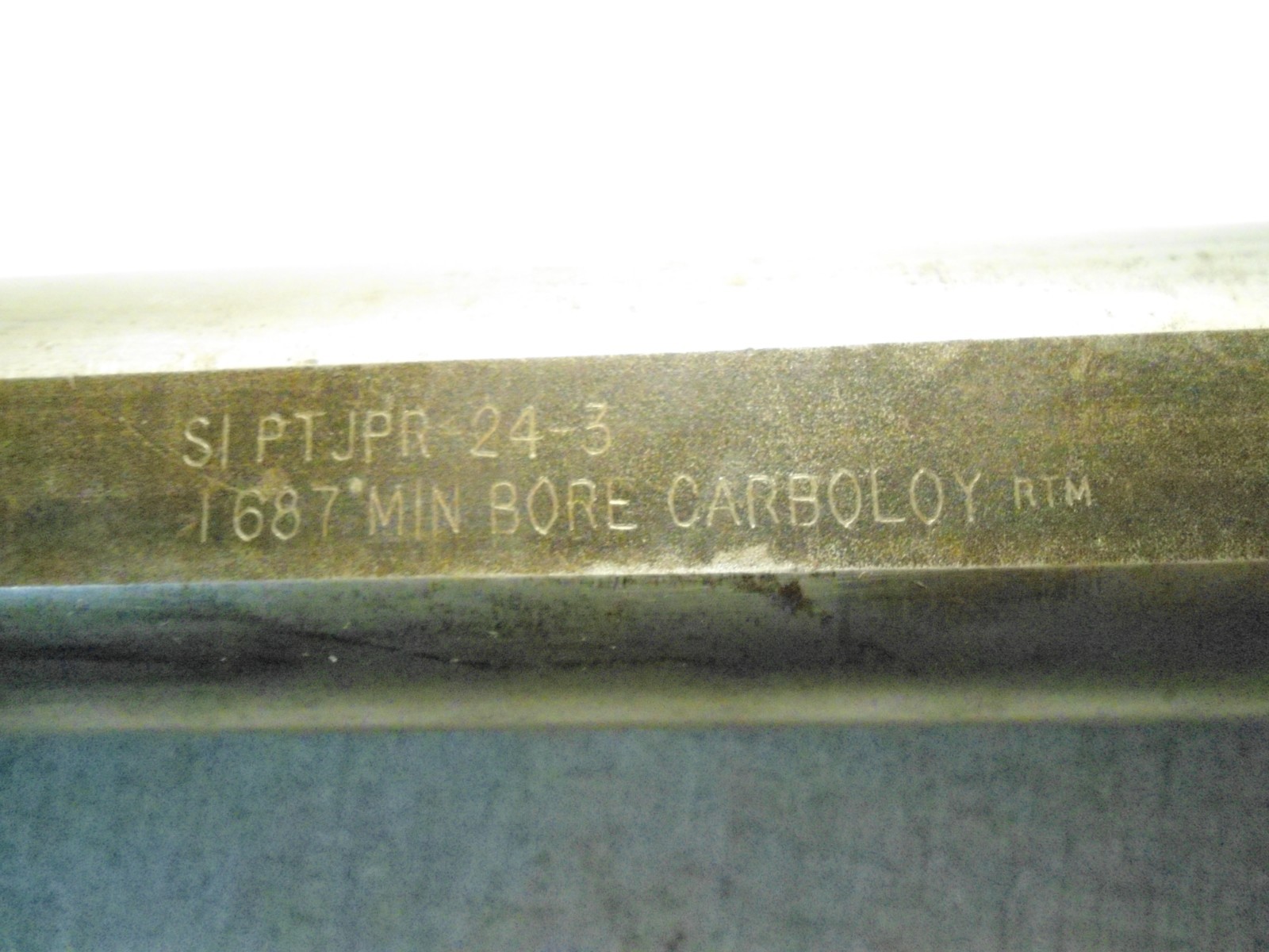 Carboloy SIPTJPR-24-3 Boring Bar 1.5″ Dia. 13″ Long
