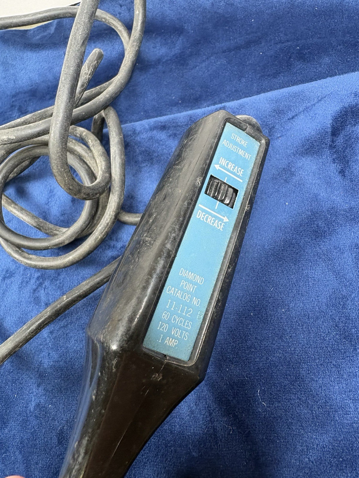 Ideal Industries 11-112 Diamond point electric marker engraver, 60 cycles, 120V