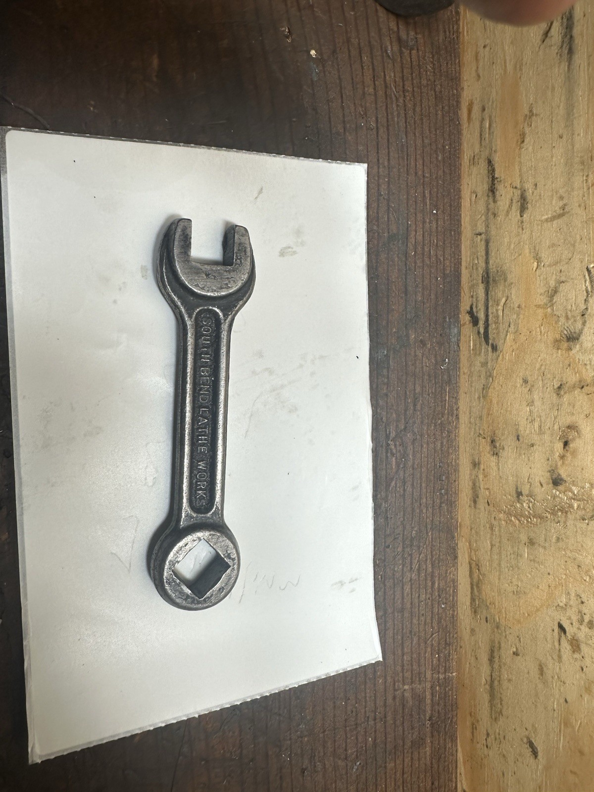 South Bend 9” Lathe Tool Post Wrench No. 253