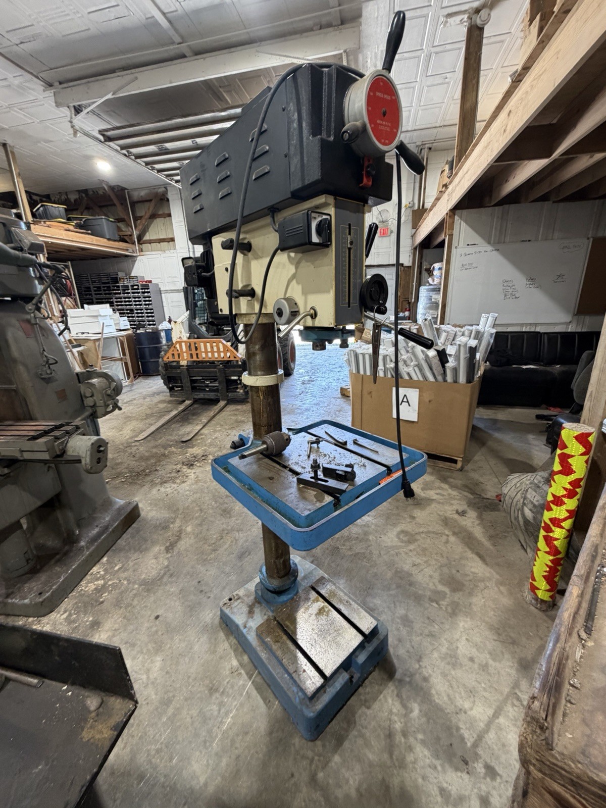 Turn-Pro Milling & Drilling Machine Model 126-2655 Floor Standing Good Shape!
