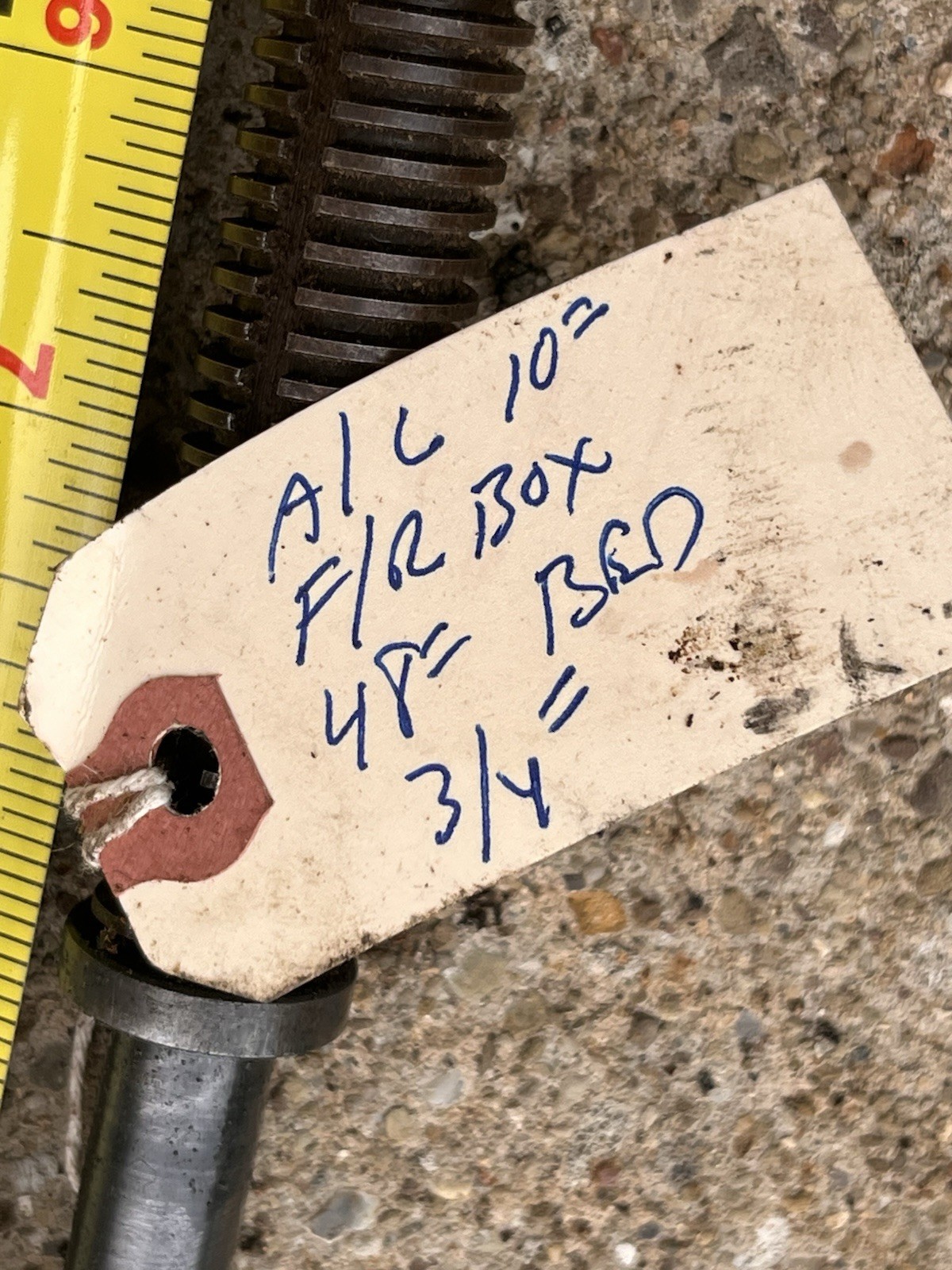 Atlas Craftsman 10” Lathe 3/4” Lead Screw For 48” Bed & Reverse Gear Case