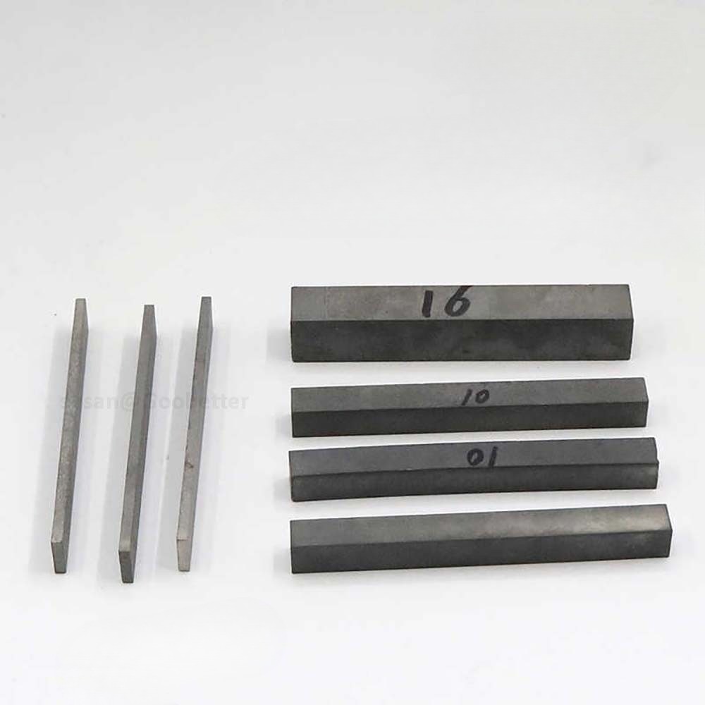 YG8 Solid Carbide Steel Flat Bar Sheet Plate Square Rod Strip 1.5mm-12mm Thick