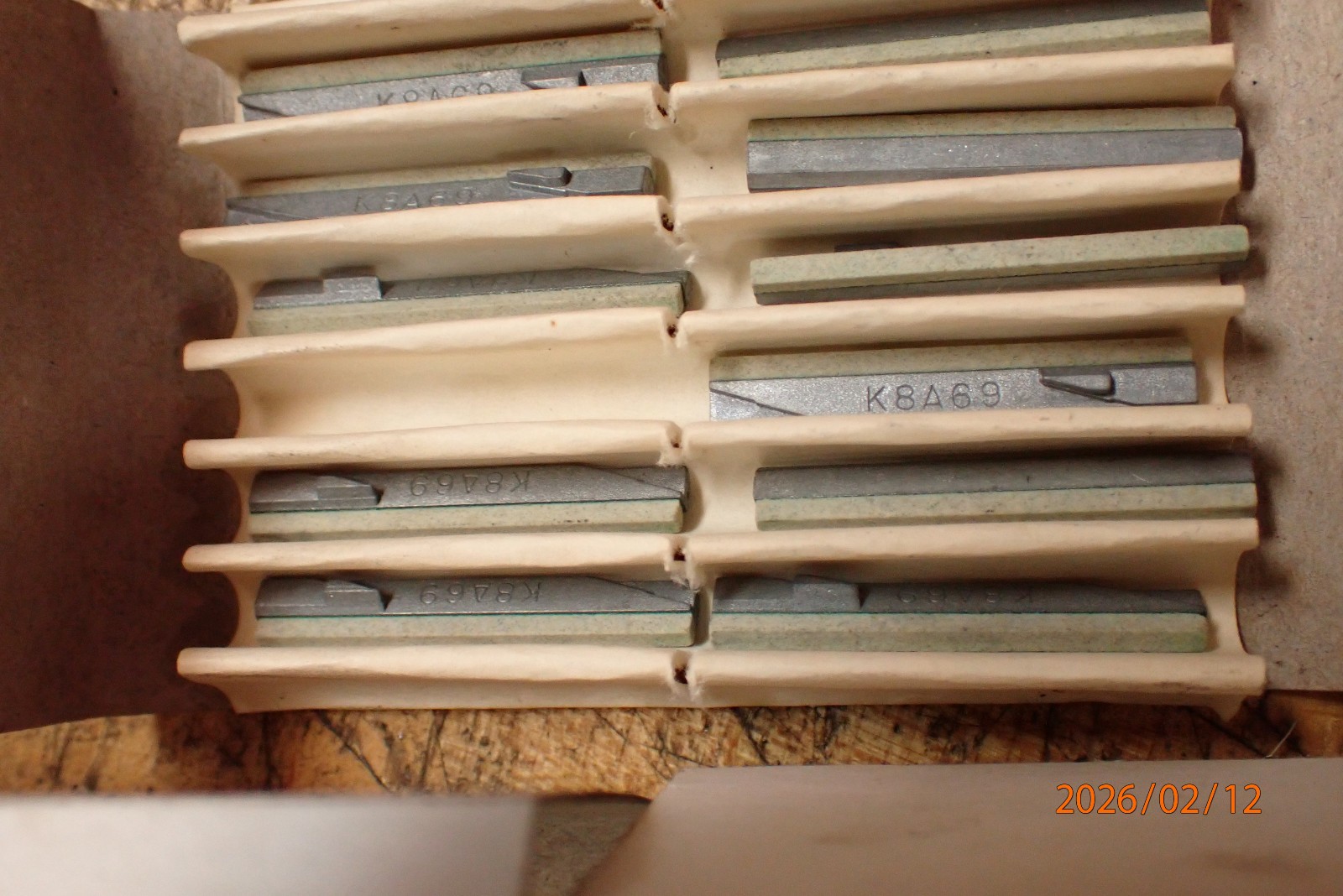 6 BOXES OF SUNNEN K8-A69 HONE STONES MACHINIST TOOLING LISTING FOR ALL