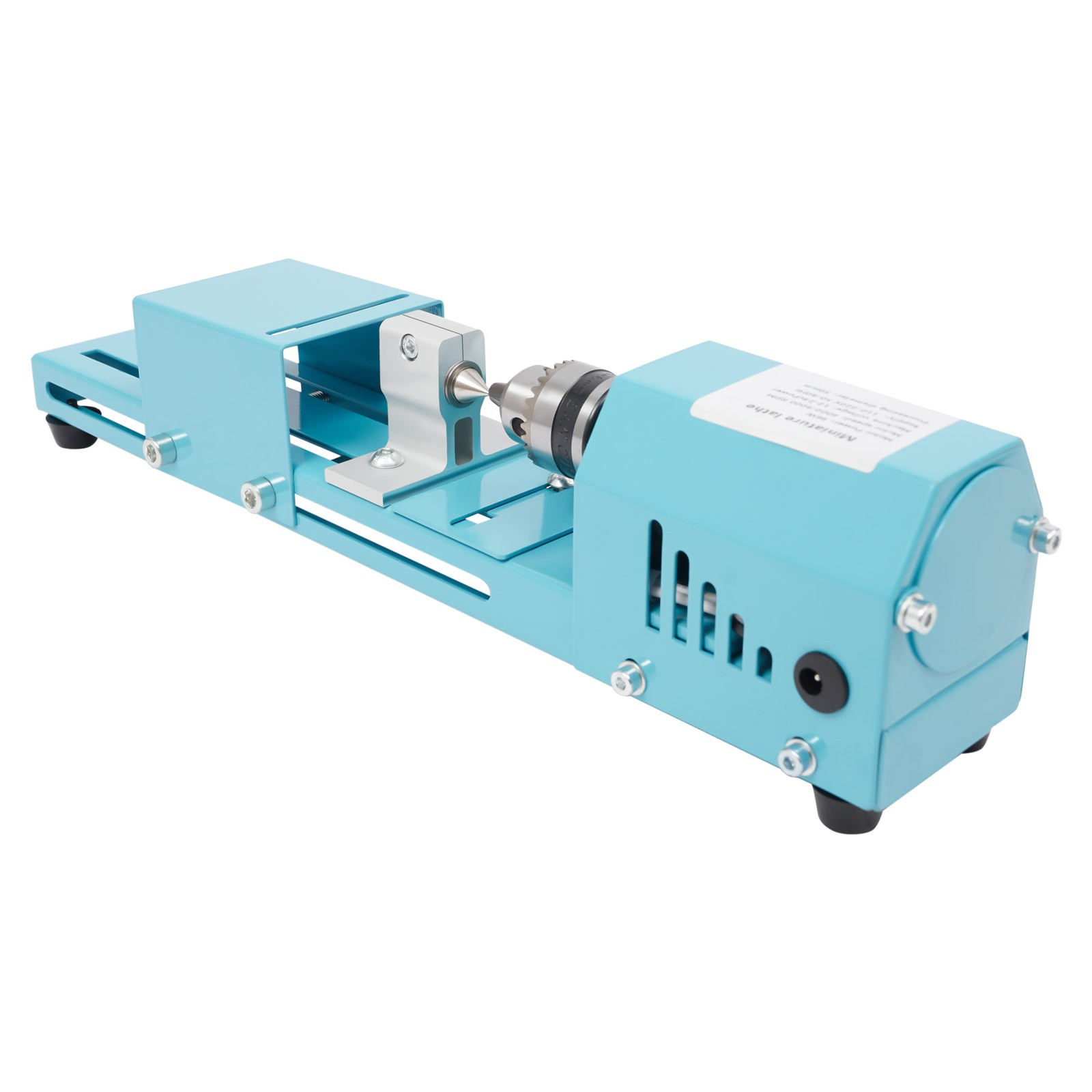 Mini Lathe Machine, Wood Lathe Milling Machine for Table, Mini Wood Lathe