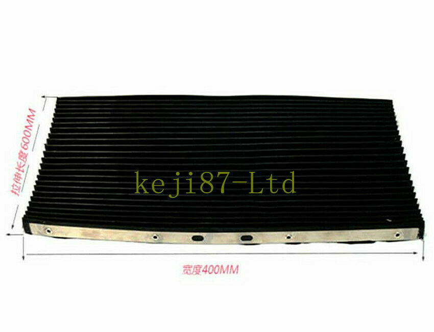 Bridgeport Milling Machine Accordion Type Retractable Way Rubber Cover 400*600mm
