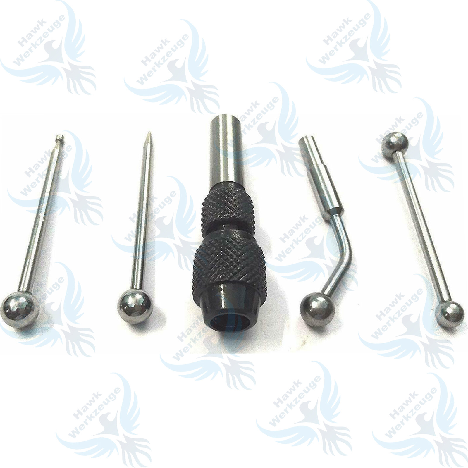 Wiggler & Center Finder Set 5 Pieces Edge Search Job Milling Drill