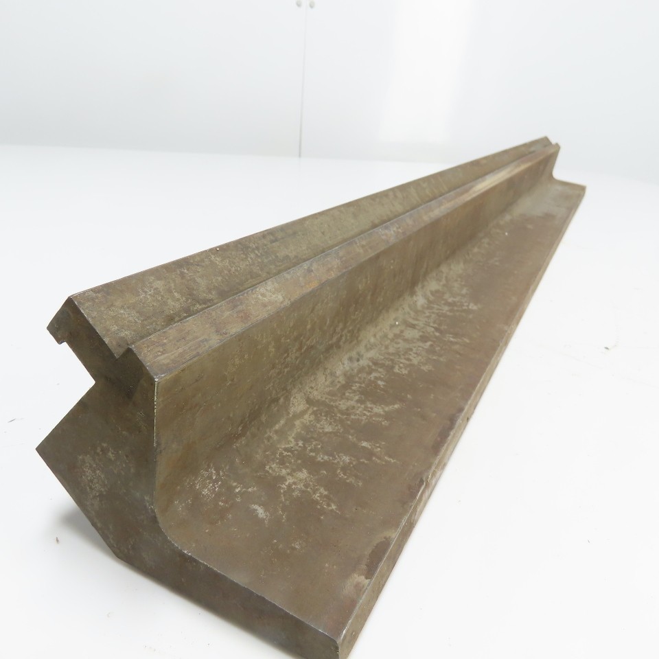 36″ Long 85° V-Forming Press Brake Gooseneck Die Punch 1/2″ Safety Tang