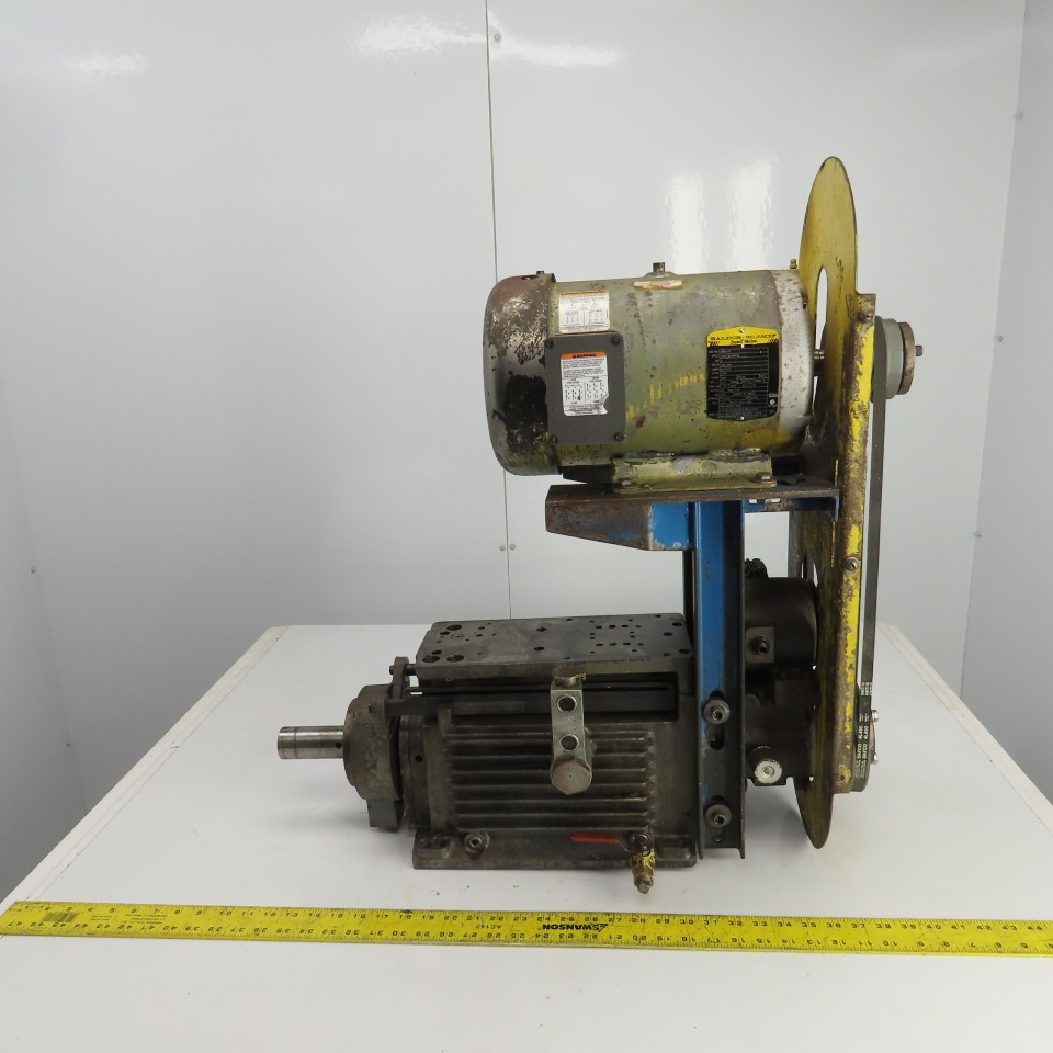 L-150H Horizontal Hydraulic Drilling Head 3HP 230/460V 1760RPM 1-16″ Spindle