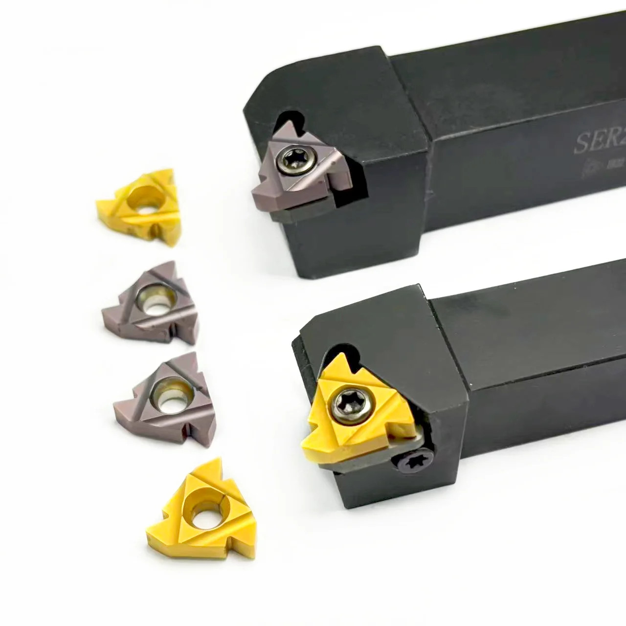 SER2020K22 / SER2525M22 Thread Turning Tool MMT22ER Carbide Insert CNC Lathe Set