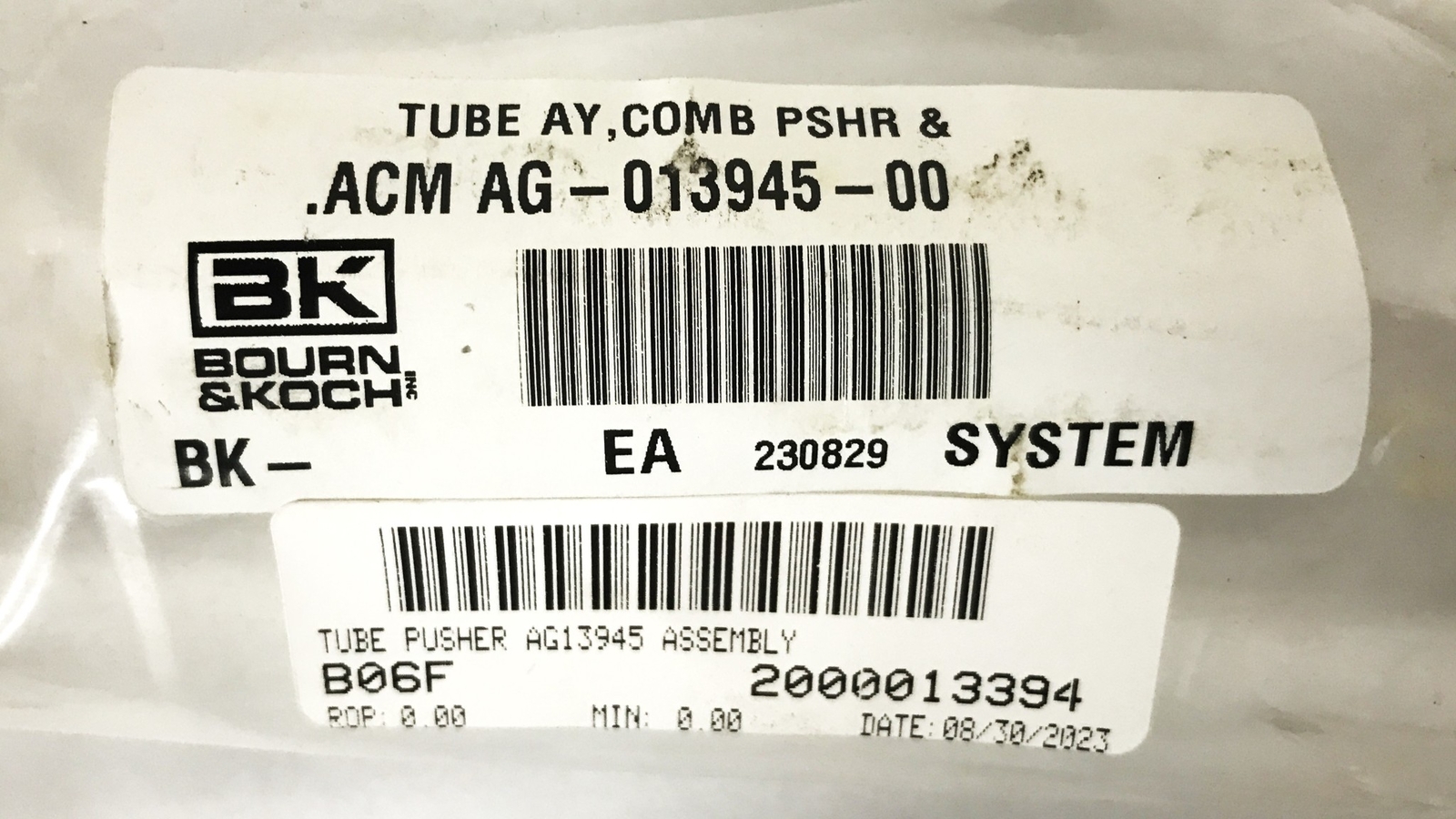 ?Acme Gridley Screw Machine Pusher Tube AG13945 NOS