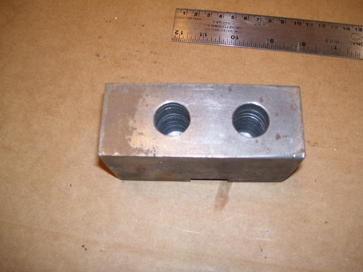 NEW HURON 12A (SET OF 3 JAWS) SQ SERATED KEY SOFT JAWS FOR 12 ” CHUCK C047