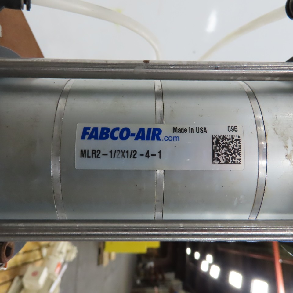 Fabco 1-1/2″ Stroke Light Duty Pneumatic C-Frame Punch Press Unitool L3/4