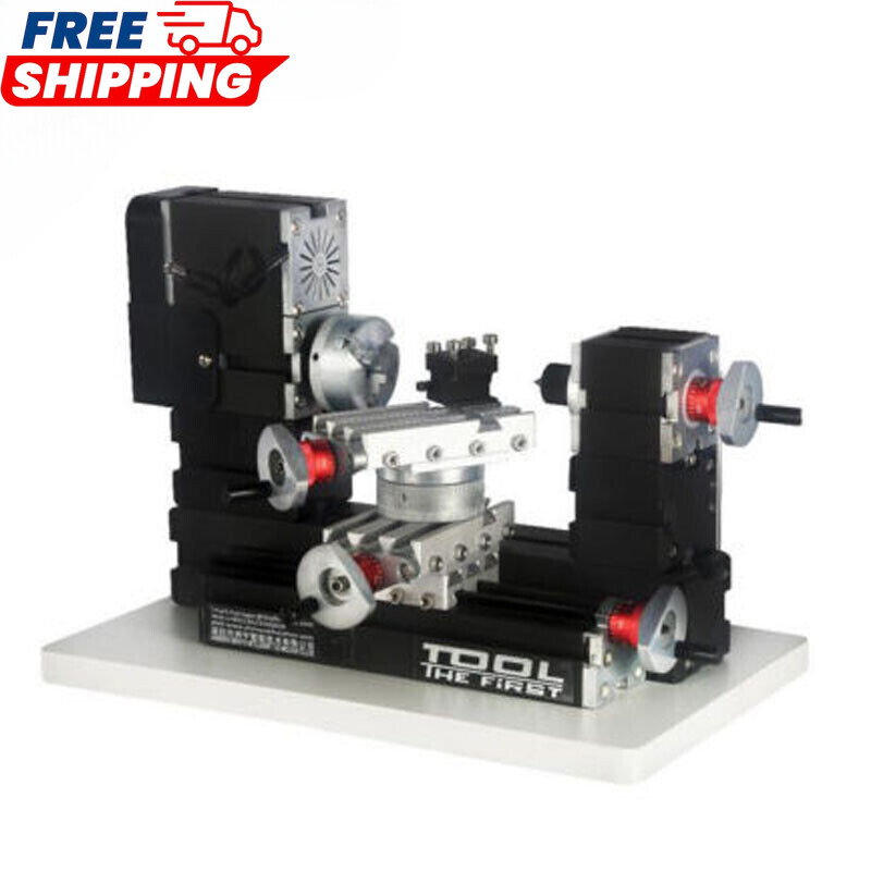 Metal Rotating Metal working Lathe Motor DIY Tools Drilling Machine 60W 12000r/m