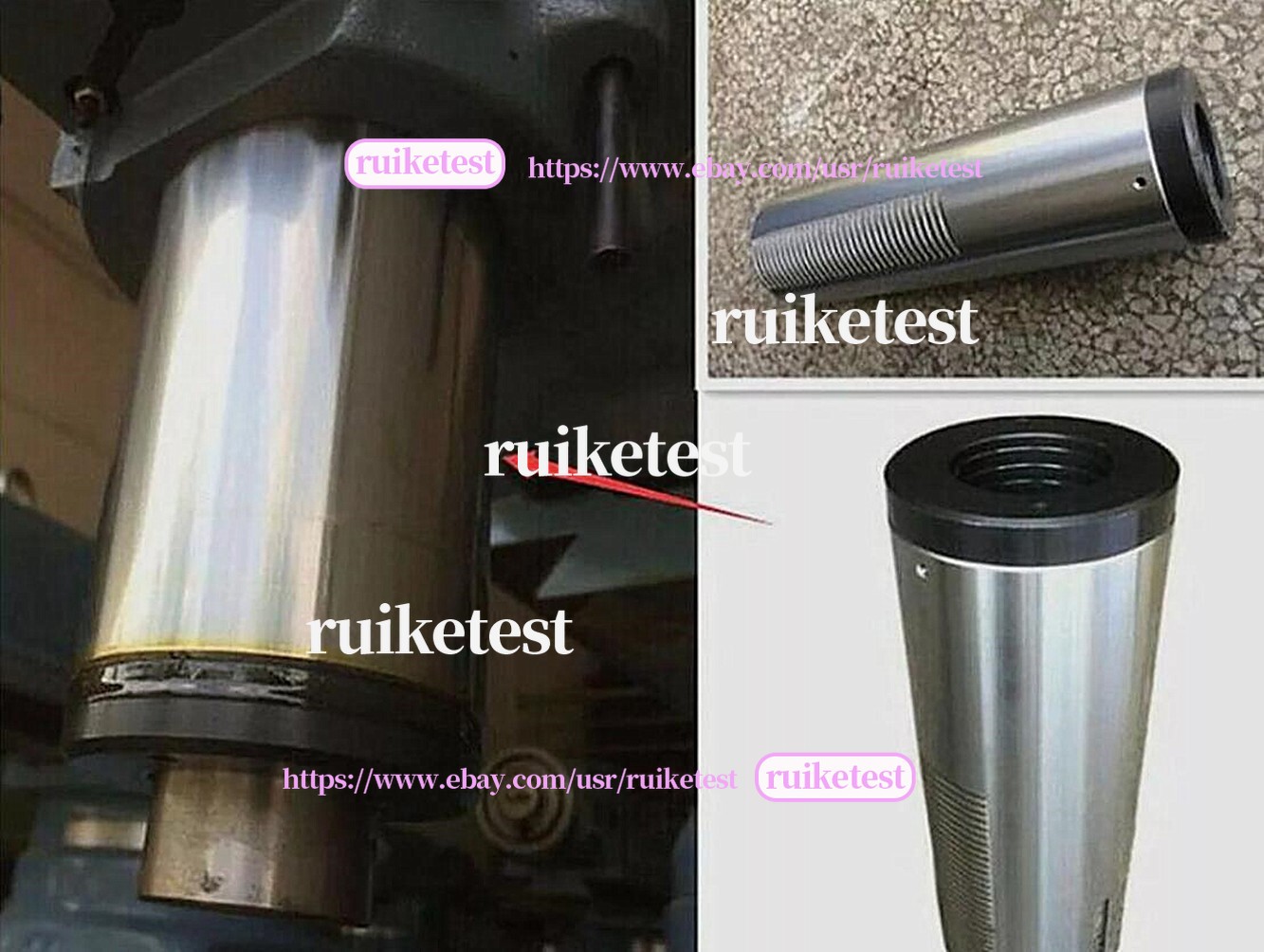 MillingMachine B142+B133 R8 Spindle Quill Sleeve Vertical Mill Parts Bridgeport