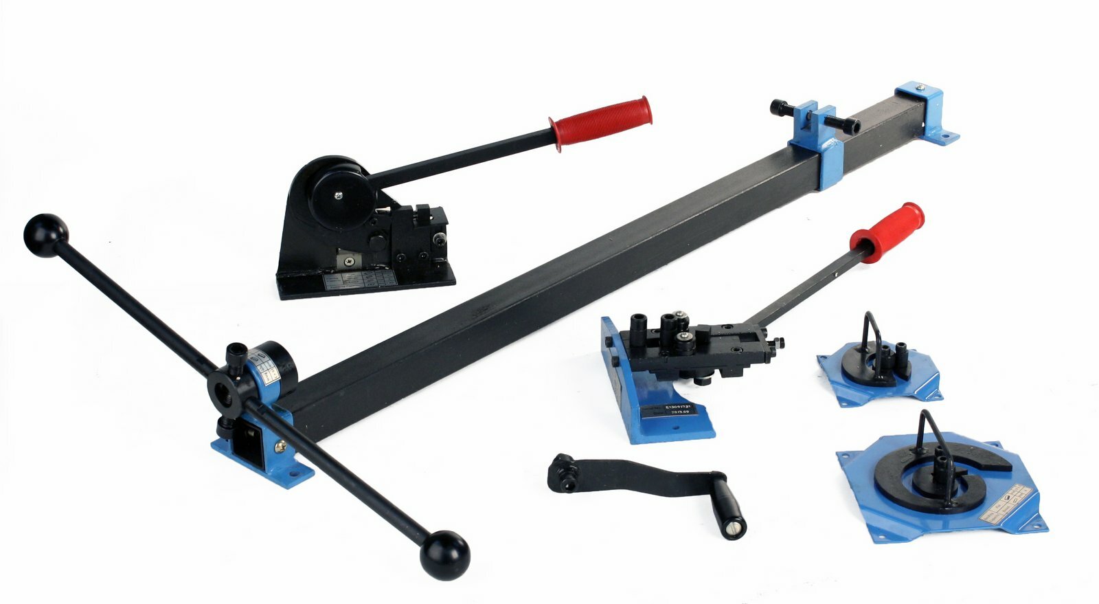 Erie Tools 4pc. Steel Metal Fabrication Shear Curve Bending Punch Rivet Spiral