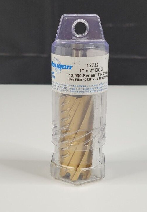 Hougen 12732 1″ X 2″ “12,000-Series” TiN Annular Cutter NEW FREE FAST SHIPPING