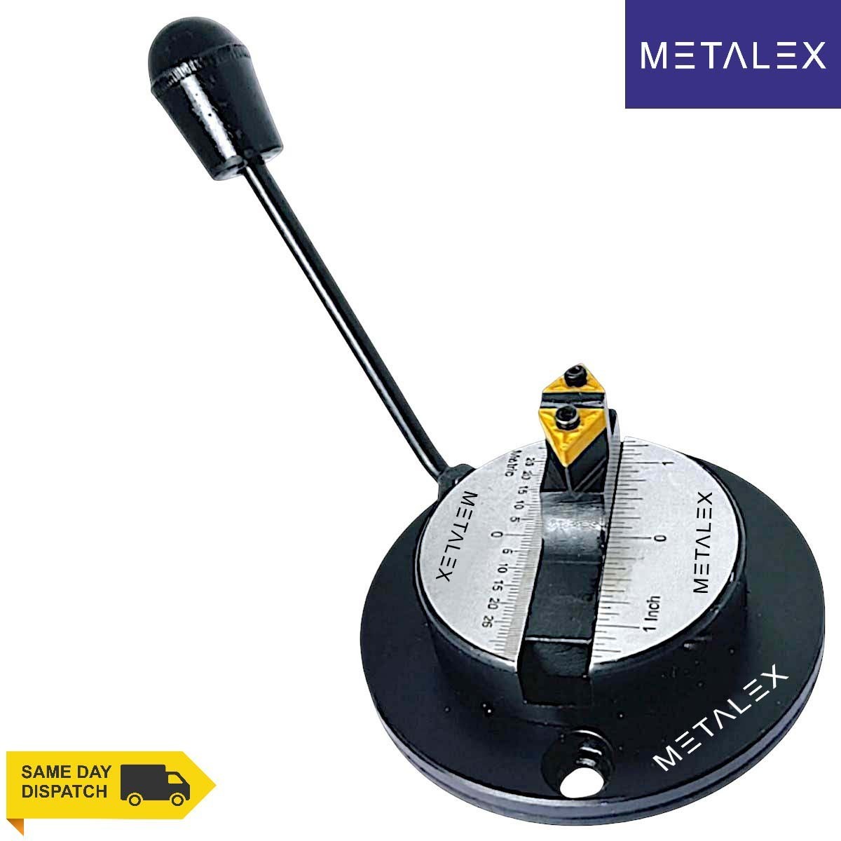 2″ Double Bit TNMG16 Ball Turning Attachment For Lathe Round Convex Radius ball